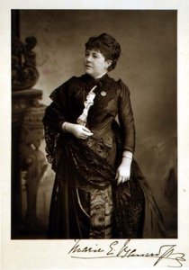 Marie Effie Wilton Bancroft (1839-1921), Schauspielerin und Theatermanagerin, Porträtfotografie von Studio Walery
