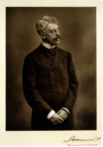 Sir Squire Bancroft (1841-1926), Schauspieler und Theatermanager, Porträtfotografie von Studio Walery