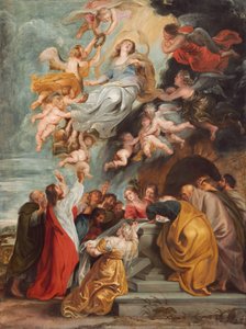 Mariä Himmelfahrt von Studio of Sir Peter Paul Rubens