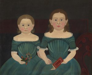 Mary und Elizabeth Hathaway, ca. 1849 von Sturtevant J. Hamblin