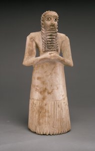 Stehender männlicher Verehrer von Sumerian