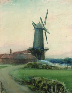 Studie einer Windmühle