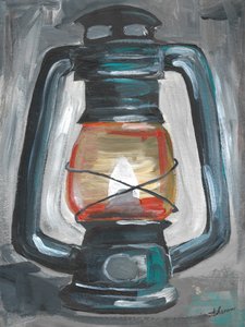 Warmes Laternenlicht