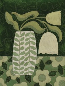 Moderne grüne Botanicals