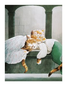 Illustration aus Shakespeare Cats: Poster Book von Susan Herbert