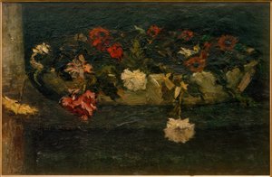 Stillleben mit Blumen in Schale von Suze Robertson