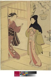 Ein Abendbesuch von Suzuki Harunobu