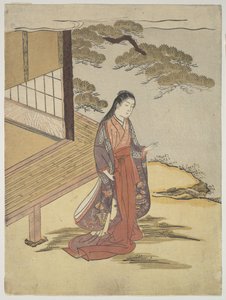 Dame Komachi von Suzuki Harunobu