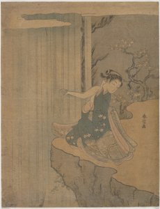 Parodie auf die Legende von Kyoyu und Sofu von Suzuki Harunobu