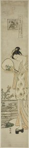 Der Juwelenfluss der Buschklees (Hagi no Tamagawa), aus der Serie "Sechs Juwelenflüsse in Volksbräuchen (Fuzoku Mu Tamagawa)" von Suzuki Harunobu