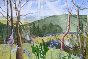 Dieses grüne und angenehme Land, Dartmoor von Suzy Fasht