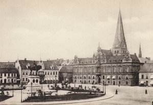Schweden: Skåne, Malmö, Stortorget und Rathaus von Swedish Photographer