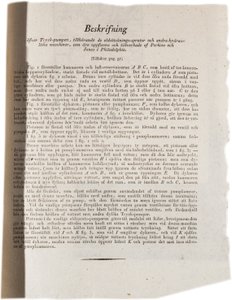 Beschreibung der Hydrauliktechnologie in Philadelphia aus Klinckowstroms Atlas der Vereinigten Staaten, 1824