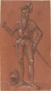 Ein Mann in Rüstung von Swiss 16th Century