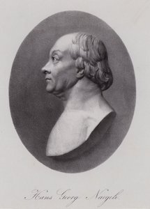 Hans Georg Nägeli, Schweizer Komponist und Verleger von Swiss School