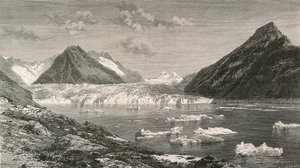 Der Aletschgletscher und der Marjelensee von Swiss School