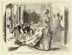 Im Salon, die letzte Reflexion vor der Präsentation von Sydney Prior Hall