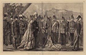 Landung des Zaren von Russland in Dover von Sydney Prior Hall