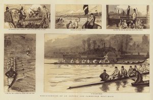 Erinnerungen an ein Oxford- und Cambridge-Bootsrennen von Sydney Prior Hall