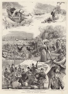 Streunende Notizen bei der Henley Regatta von Sydney Prior Hall