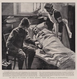 Die Pflege der Verwundeten, Sir William MacCormac besucht das Krankenhaus in Pietermaritzburg