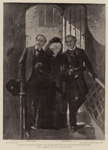 Der Tod von Mr. Gladstone von Sydney Prior Hall