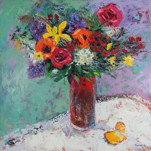 Frische Blumen von Sylvia Paul