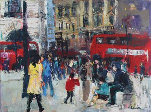 Londoner Menschen, 2024 von Sylvia Paul