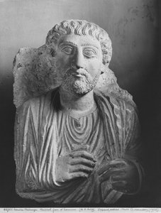 Grabrelief einer männlichen Figur, aus Palmyra, Syrien