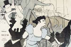 Les Reodutes Du Casino De Paris (1892) von TOULOUSE LAUTREC