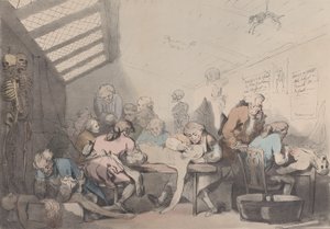 Der Seziersaal, ca. 1838 von T. C. Wilson