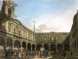 Die Royal Exchange, aus Ackermanns 