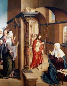 Erscheinung Christi vor der Jungfrau von Taborda Vlame Frey Carlos