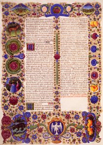Erster Brief des Johannes, aus Band II der Bibel von Borso d