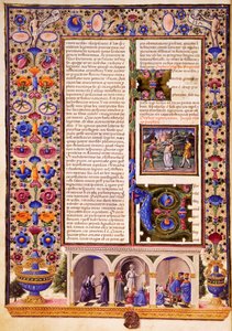 Prolog zu prophetischen Büchern, aus Band II der Bibel von Borso d