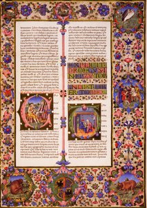 Das Buch Tobias, aus Band I der Bibel von Borso d