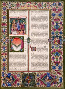 Das Buch der Weisheit, aus Band I der Bibel von Borso d