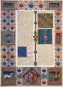 Das Buch Sacharja, aus Band II der Bibel von Borso d