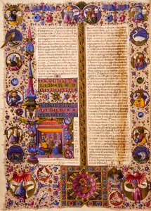 Das Buch Exodus, aus Band I der Bibel von Borso d