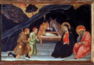 Anbetung der Hirten von Taddeo di Bartolo