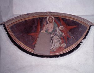 Christus in Herrlichkeit von Taddeo di Bartolo
