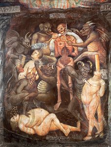 Hölle (Detail der Habgierigen)
