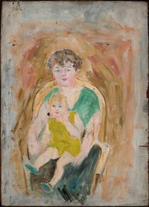 Mutter mit Kind von Tadeusz Makowski