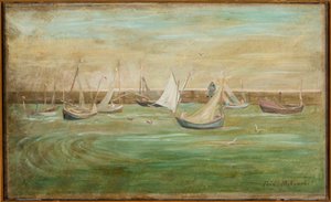 Segelboote von Tadeusz Makowski