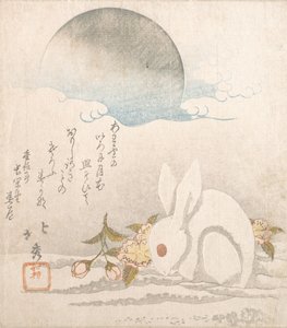 Mond, Weißer Hase im Schnee, wahrscheinlich 1819