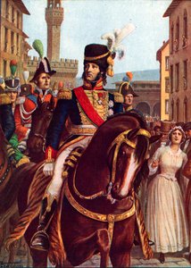 Joachim Murat betritt Florenz, 19. Januar 1801