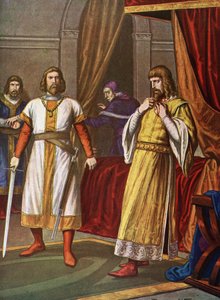 Die Ermordung von Philipp von Schwaben am 21. Juni 1208 in Bamberg durch Otto von Wittelsbach