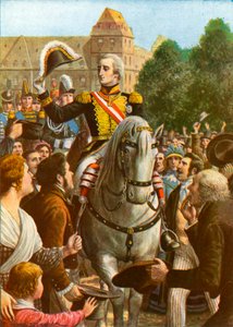 Die Rückkehr von Vittorio Emmanuel I. nach Turin von Tancredi Scarpelli