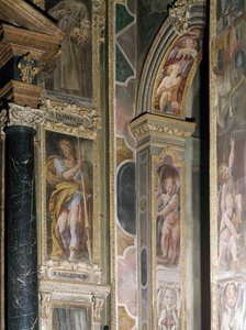Detail der Fresken von 1629 von Tanzio da Varallo