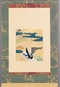 Aufbruch nach Kawachi von Tawaraya Sotatsu
